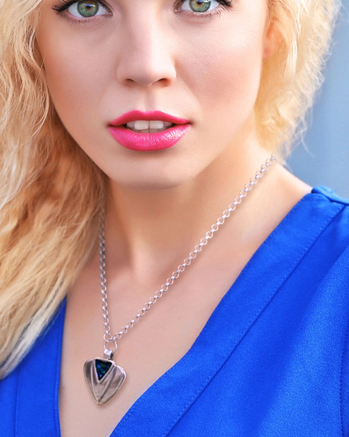 Peyton Montana Swarovski Crystal Pendant Necklace