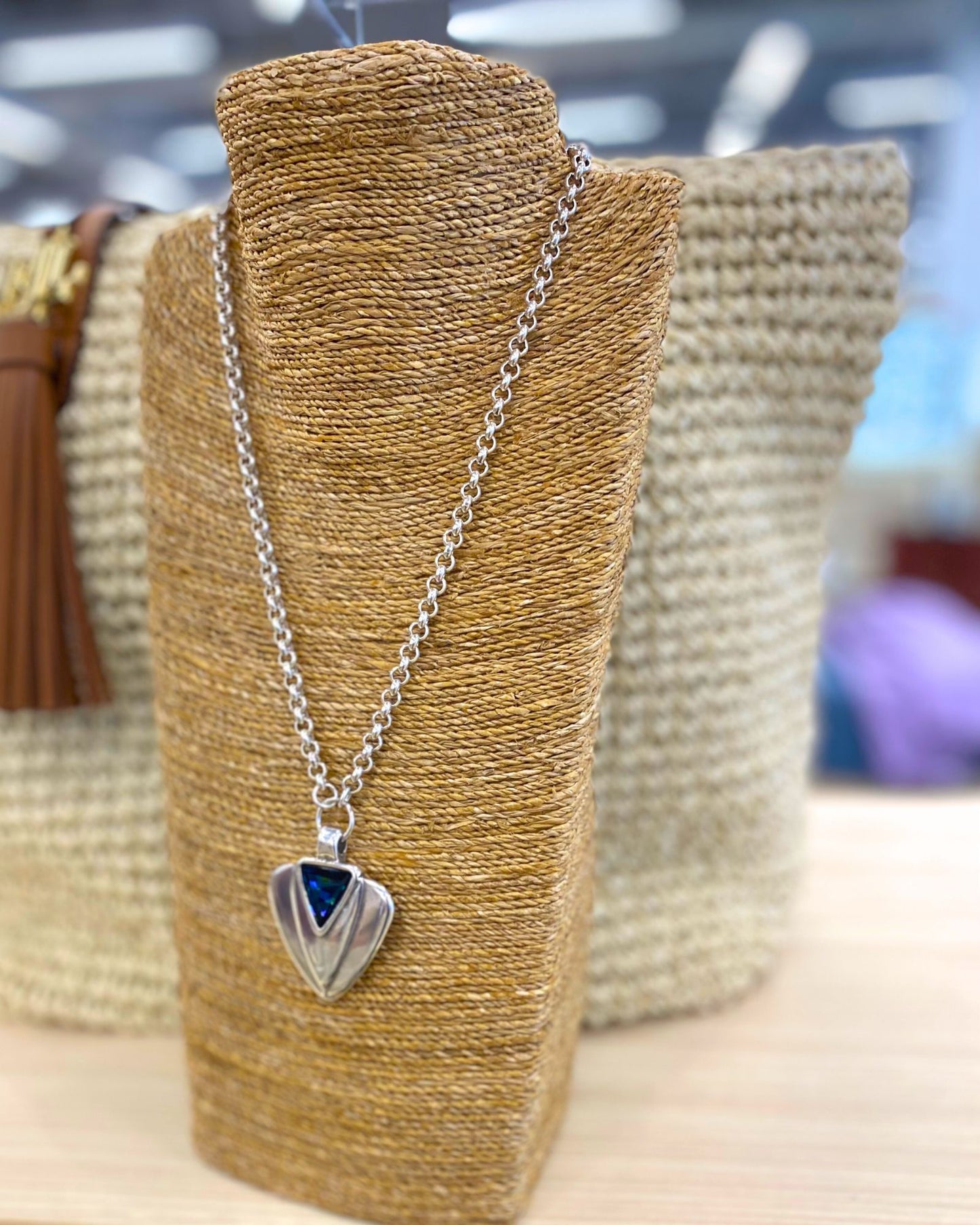 Peyton Montana Swarovski Crystal Pendant Necklace