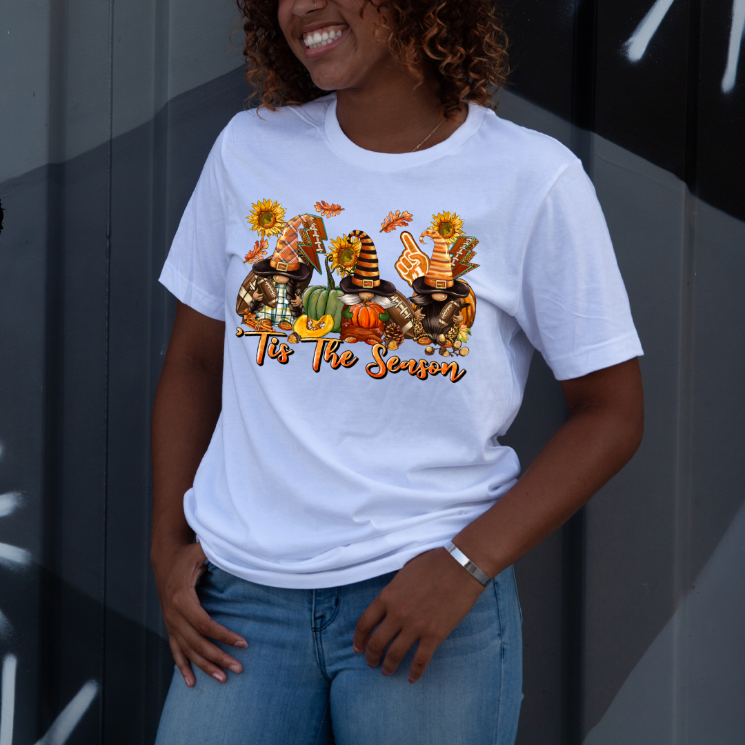 Tis The Season - Football Gnomes Edition T-Shirt