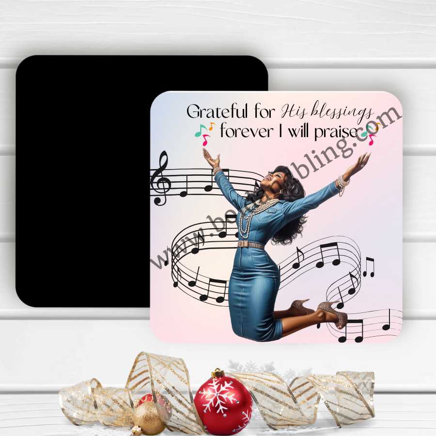 Forever I Will Praise Magnet