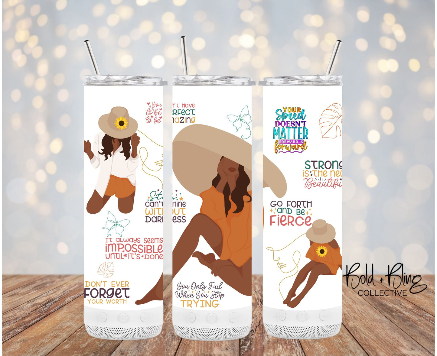 Don't Forget Your Worth Vibes 20oz Tumbler