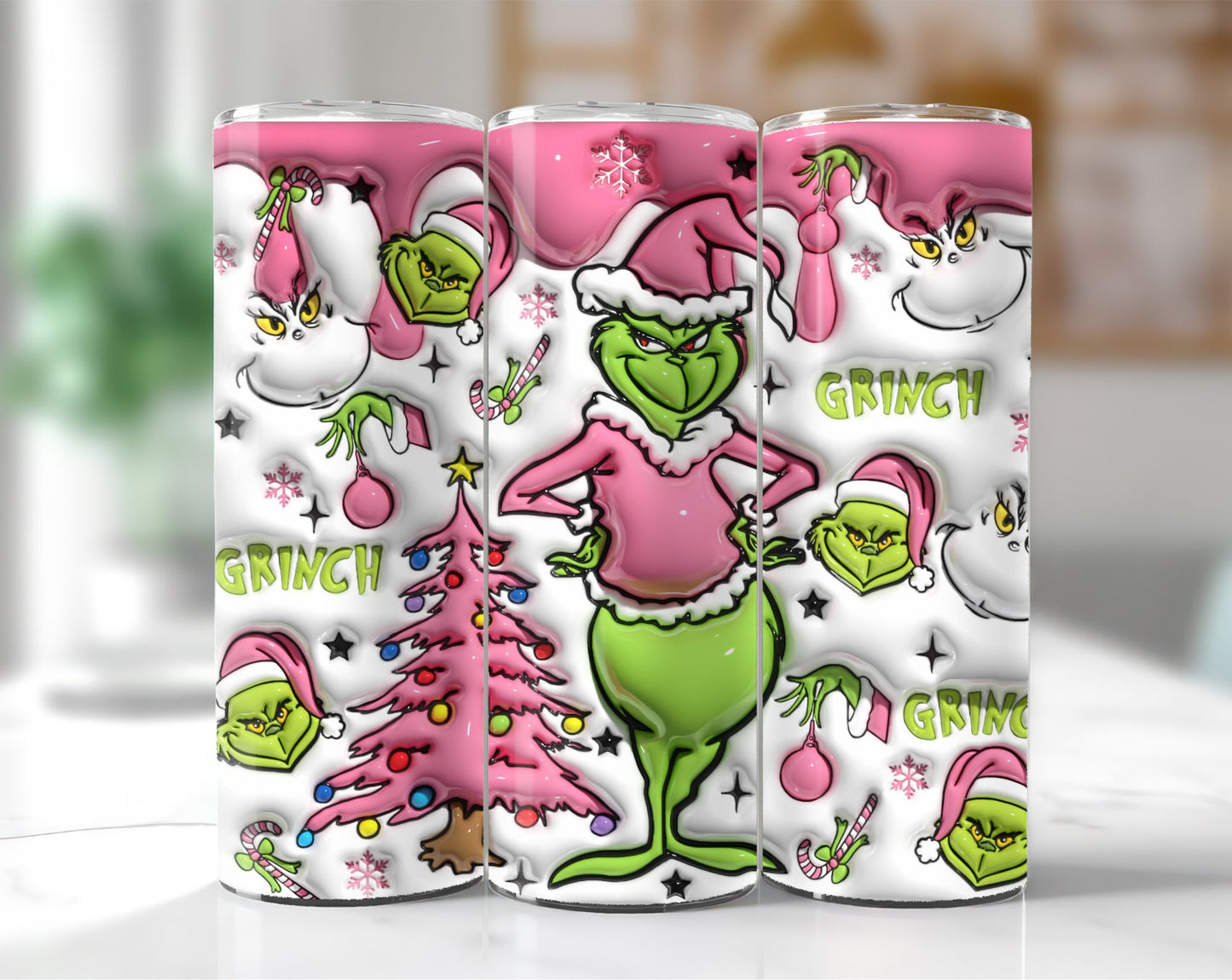 Grinch Season - 20oz Custom Tumbler