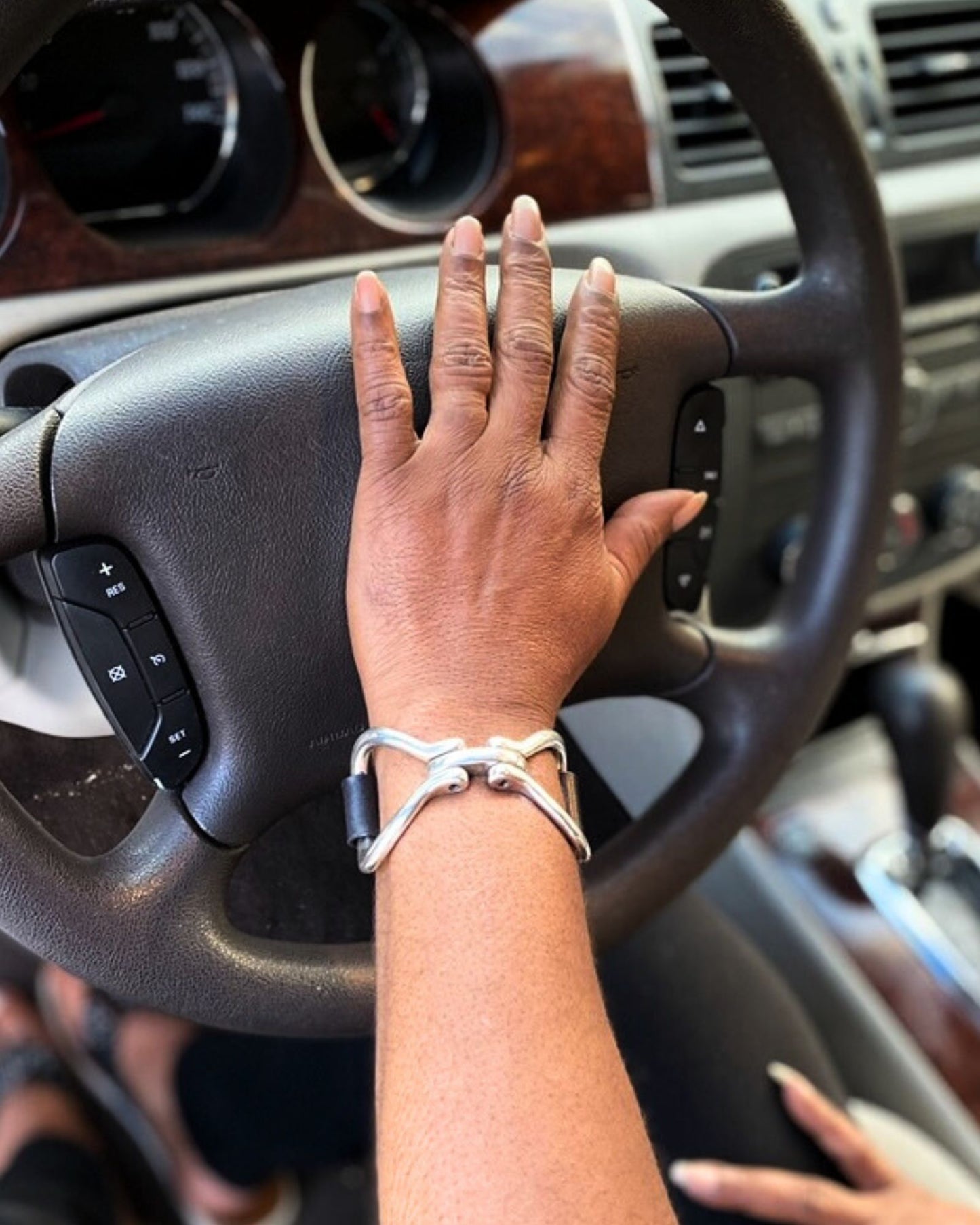 Snazzy Snaffle Cuff Bracelet