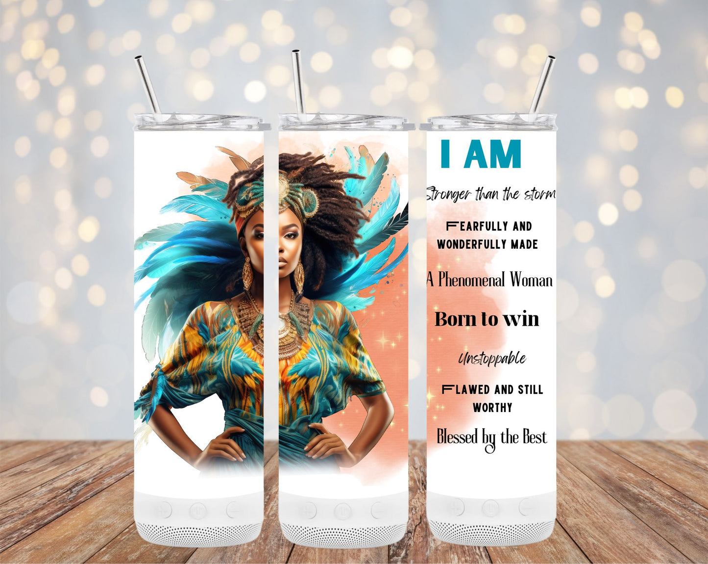I Am Stronger Than The Storm 20oz Tumbler