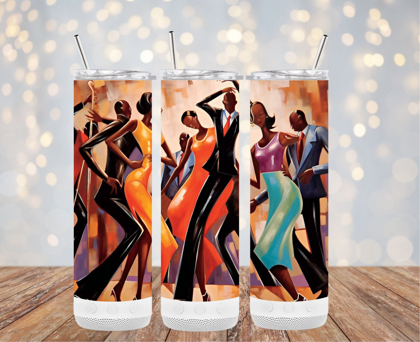 Old School Dance Party Custom 20oz Tumbler