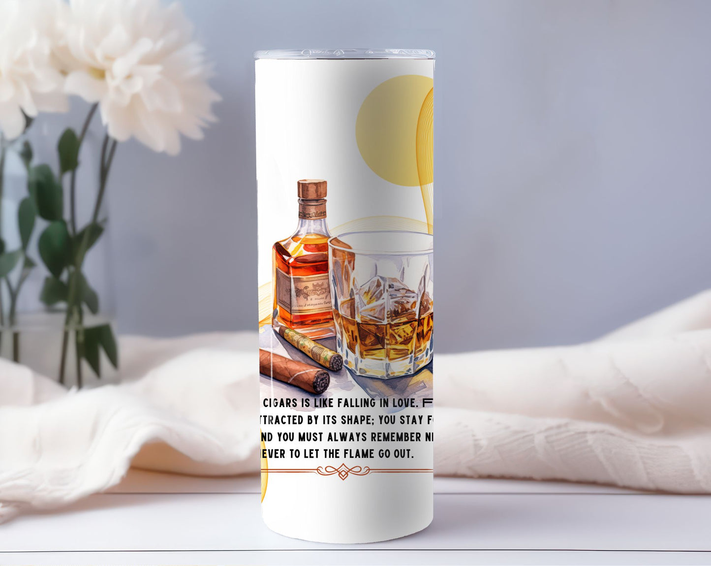 Cigar Lovers Custom 20oz Tumbler