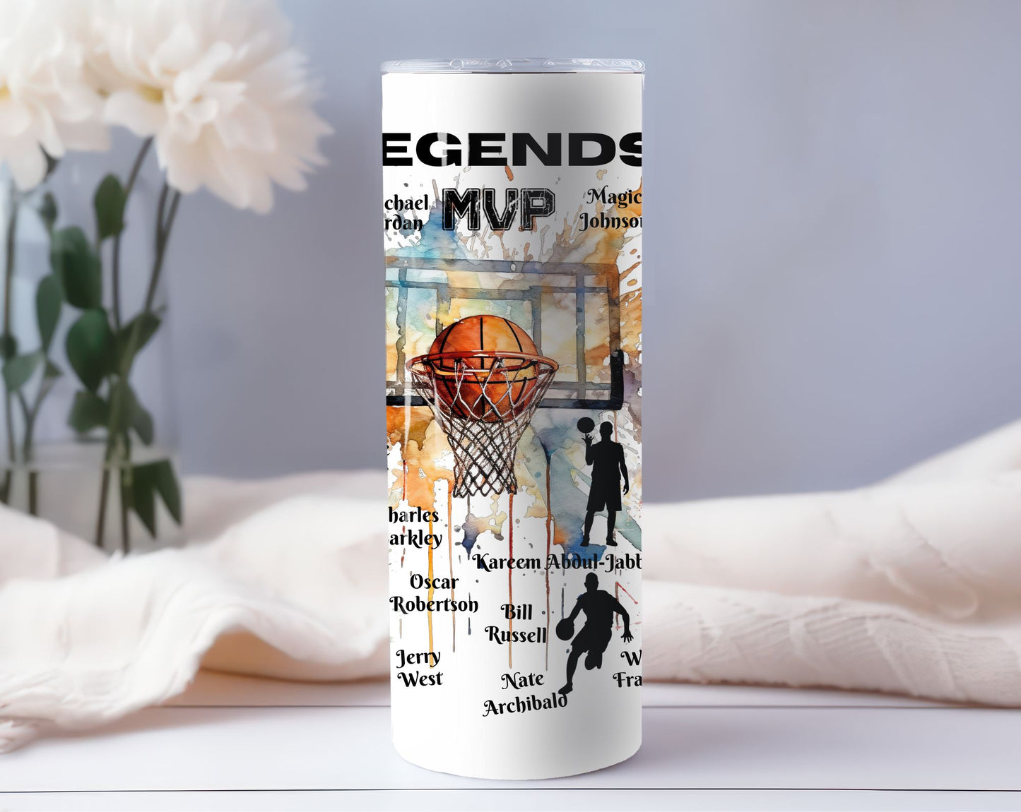 Basketball Legends Custom 20oz Tumbler