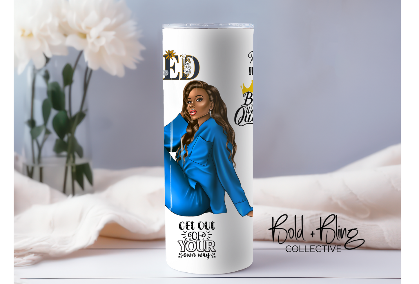 Kindness and Positivity Inspirational 20oz Tumbler