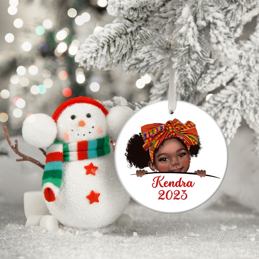 My 1st Christmas PERSONALIZED Christmas Ornament