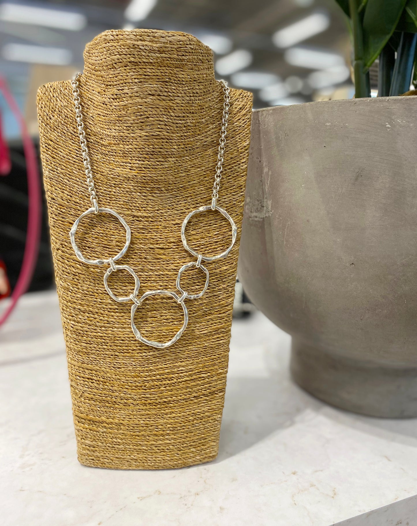 Zendy II Silver Jewelry Set