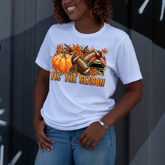 Tis The Season - Football T-Shirt
