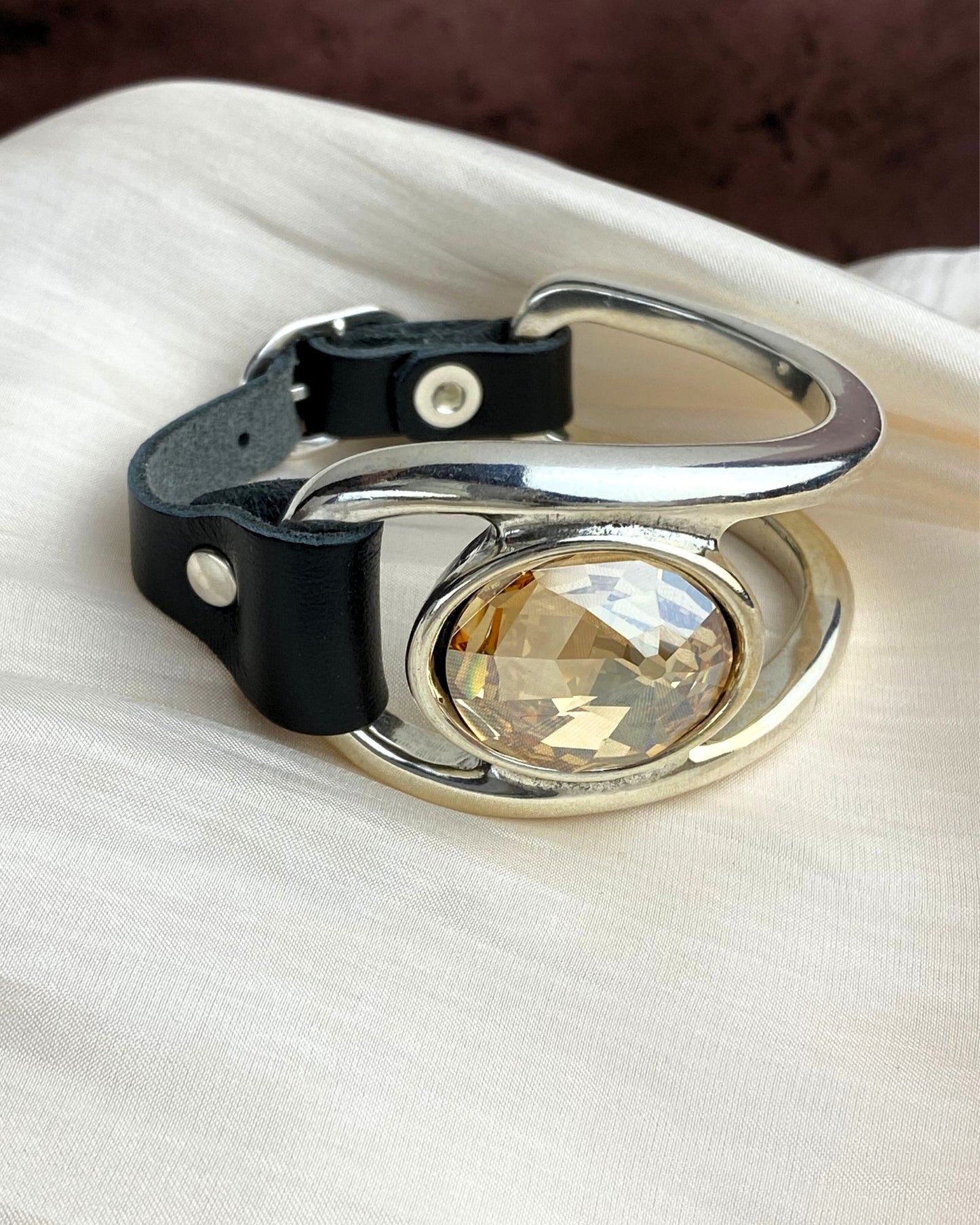 Da'Vine Swarovski Crystal Cuff Bracelet