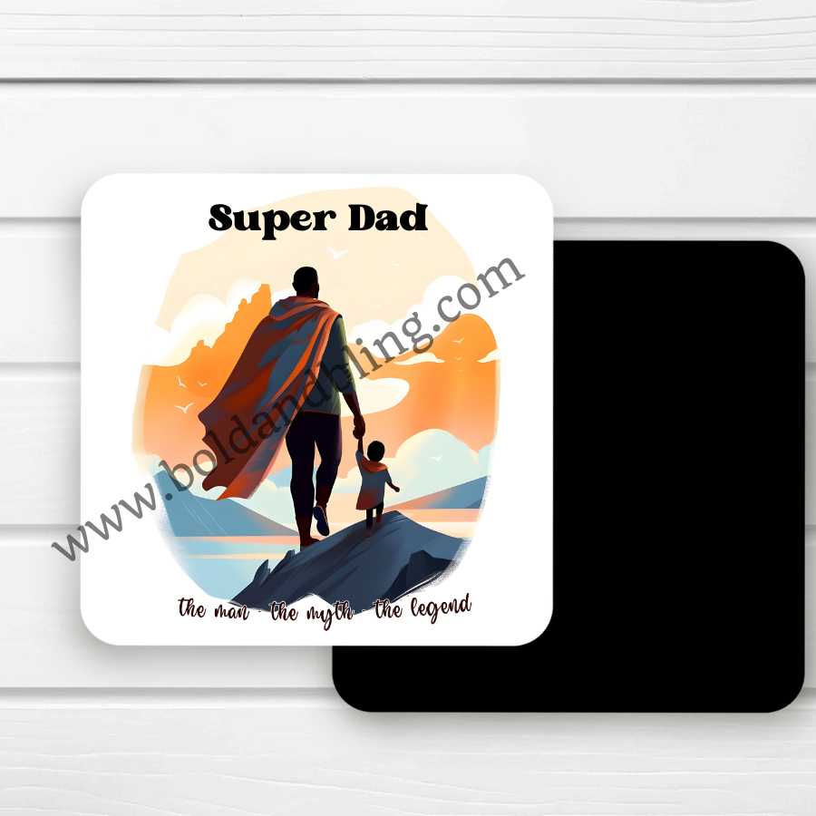 Super Hero Dad Magnet