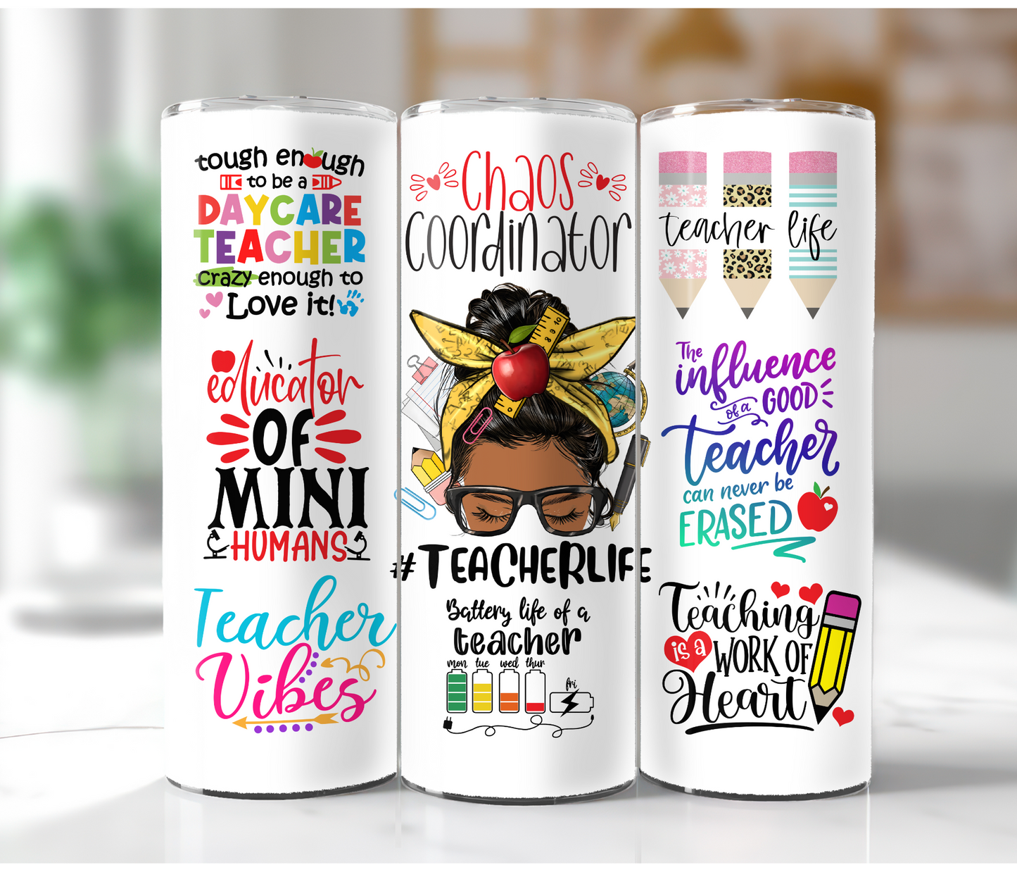 Teacher Appreciation and Motivation - 20oz Tumbler