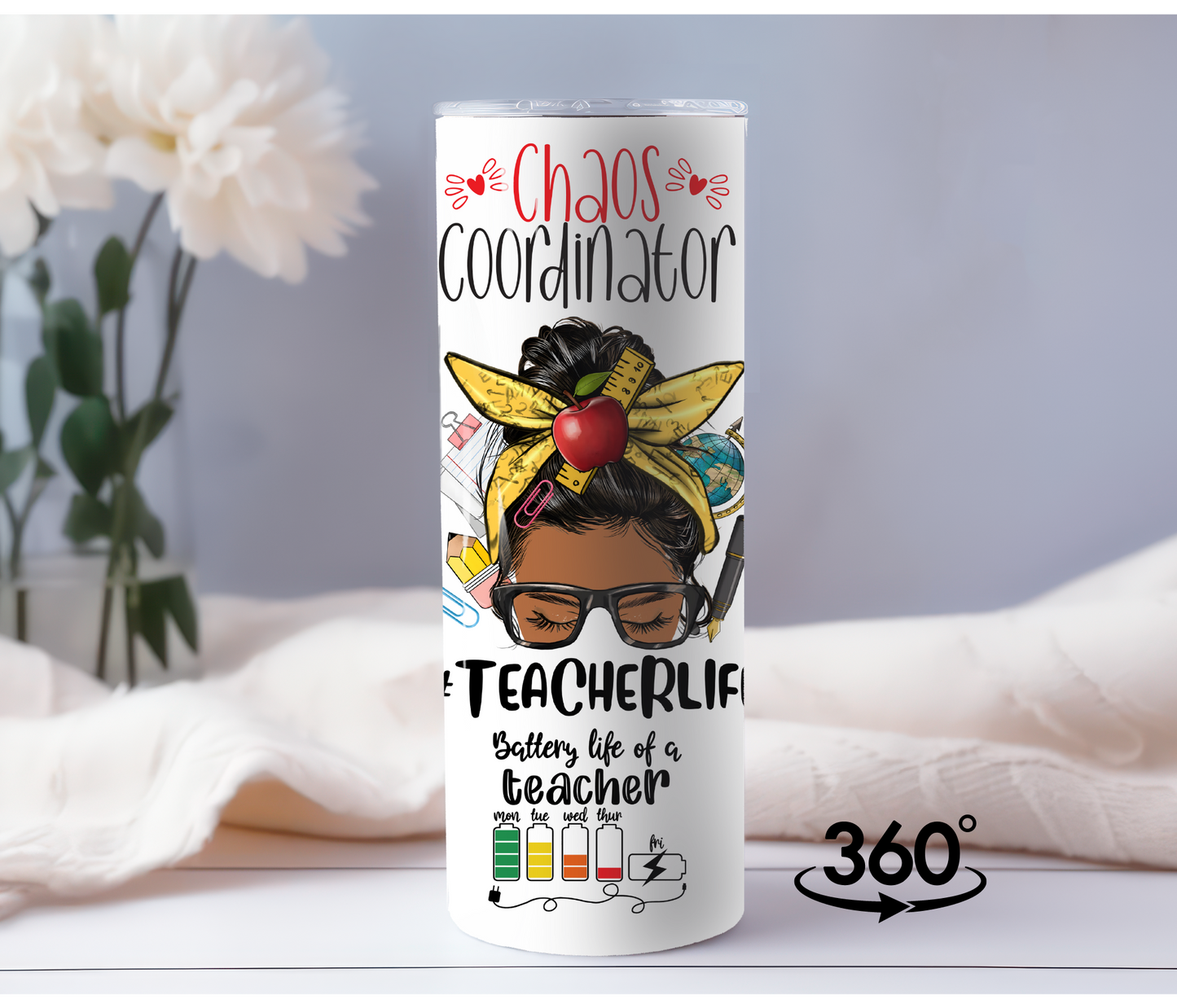 Teacher Appreciation and Motivation - 20oz Tumbler