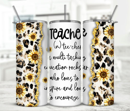 Favorite Teacher/Educator - 20oz Custom Tumbler