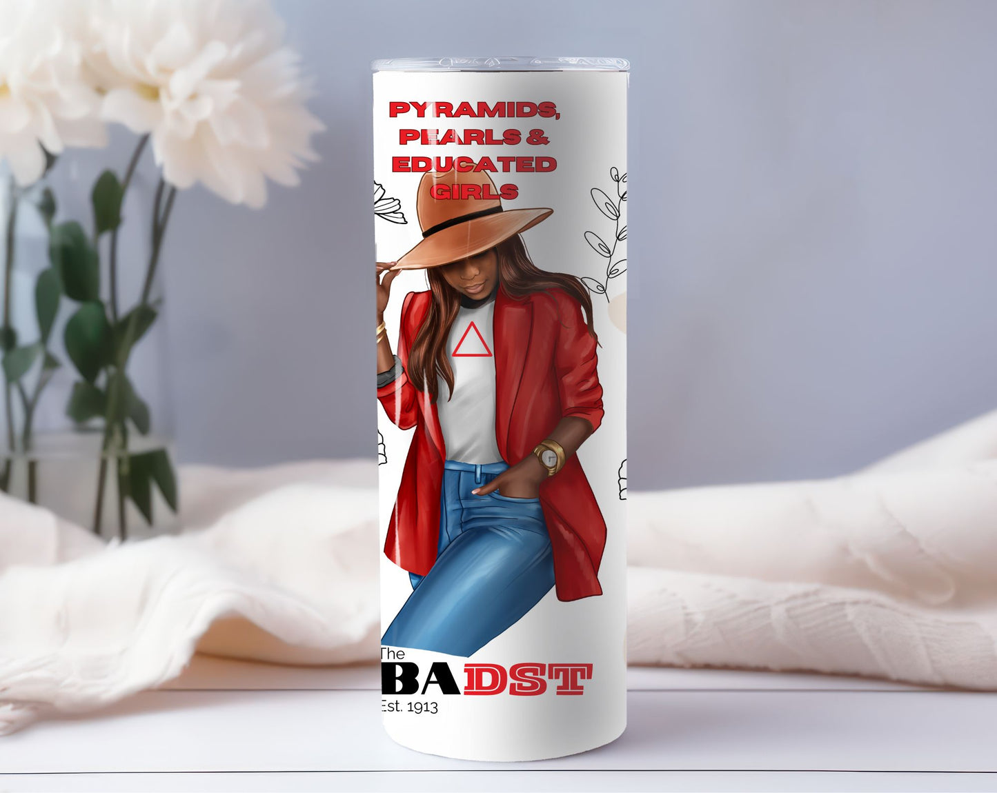 Devastating Diva 1913 - 20oz Custom Tumbler