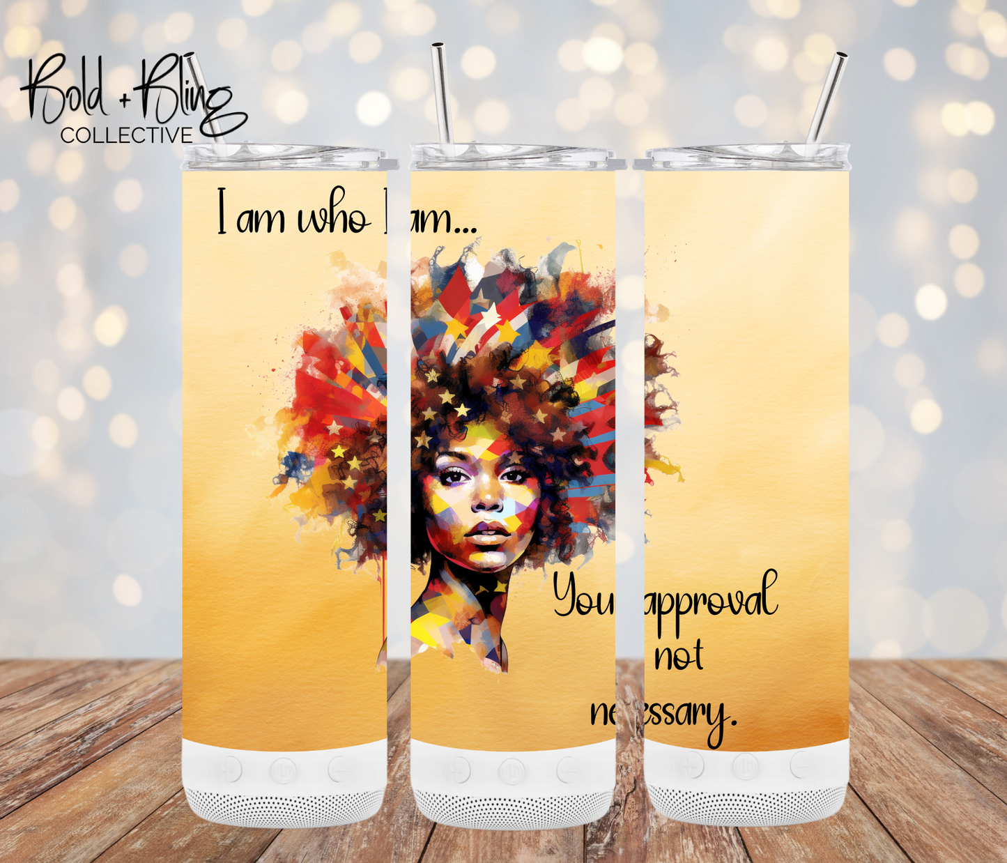 I Am Who I Am 20oz Custom Tumbler