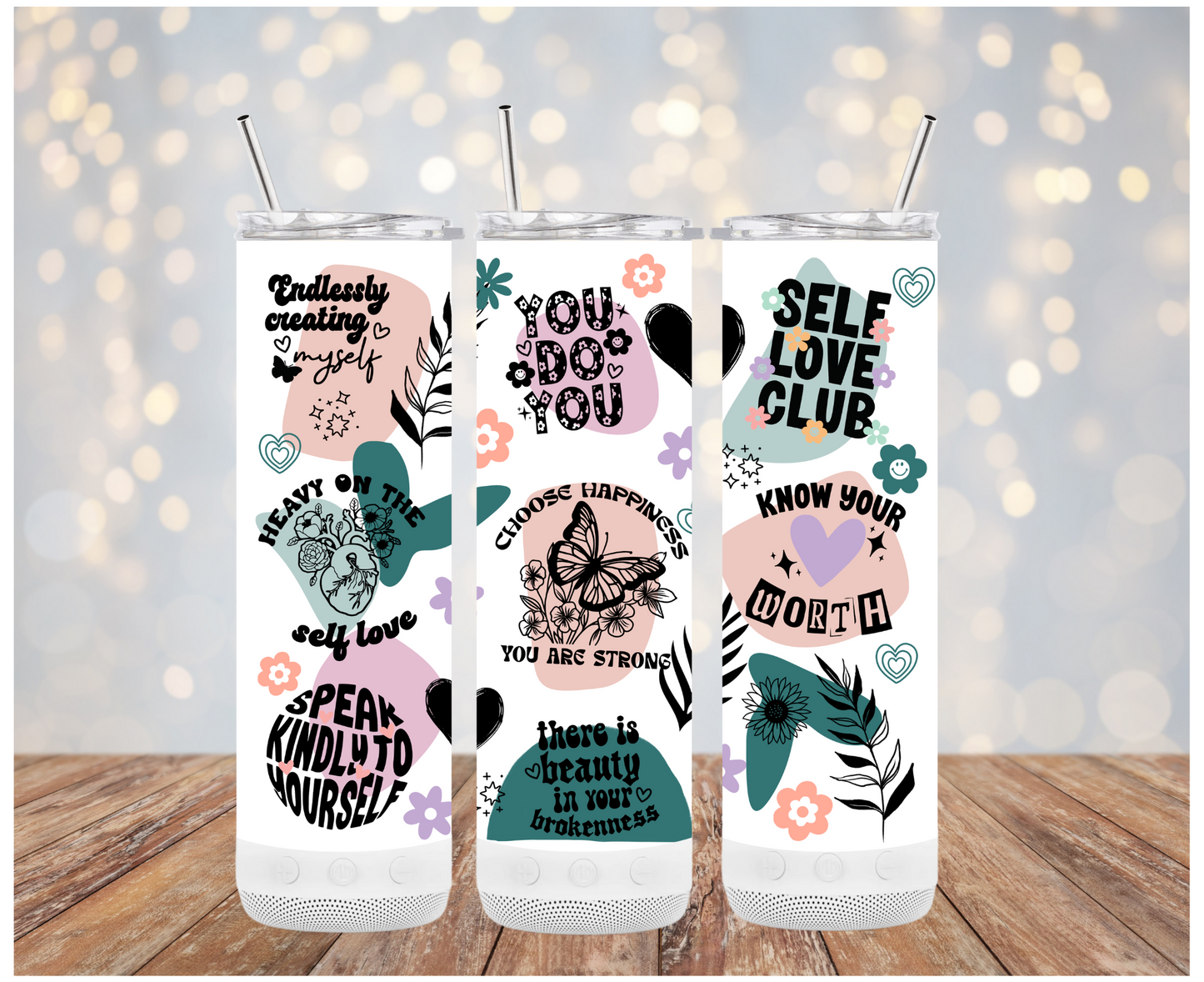 Positive Affirmations  - 20oz Tumbler