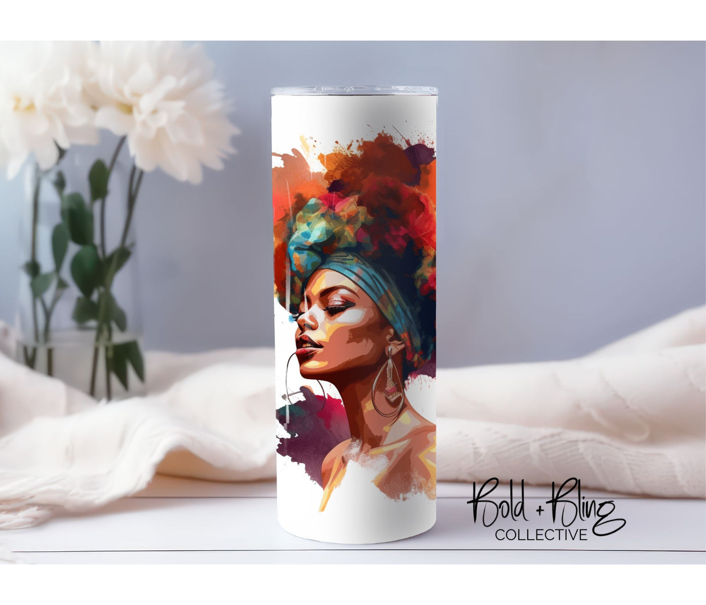 Too Blessed to be Stressed - 20oz Custom Tumbler