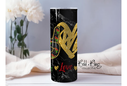 Peace Love Juneteenth 20oz Tumbler