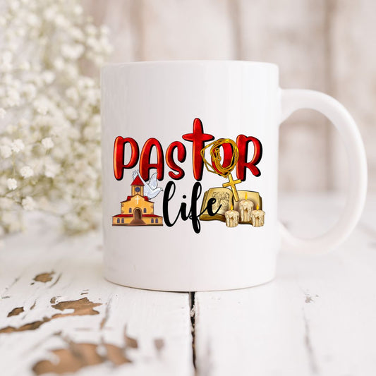 Pastor Life Custom Coffee Mug