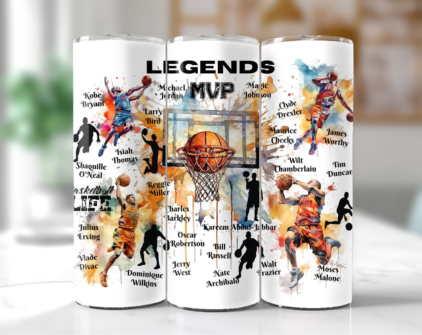 Basketball Legends Custom 20oz Tumbler