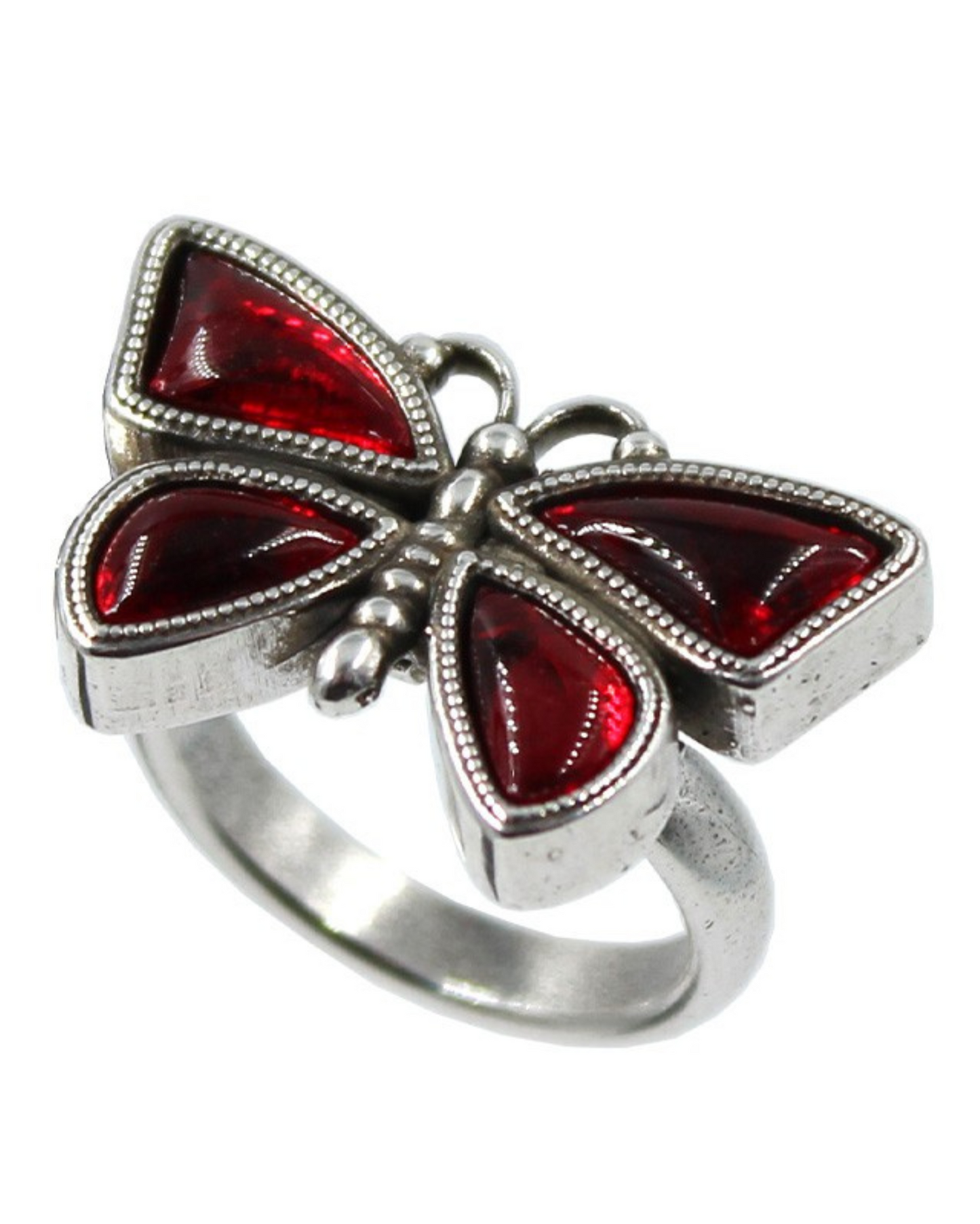 Mariposa Crystal Butterfly Ring