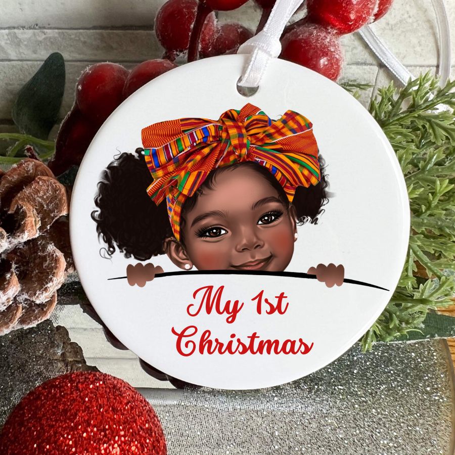 My 1st Christmas Custom Christmas Ornament