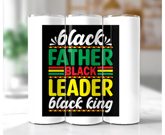 Black Father, Black King 20oz Tumbler