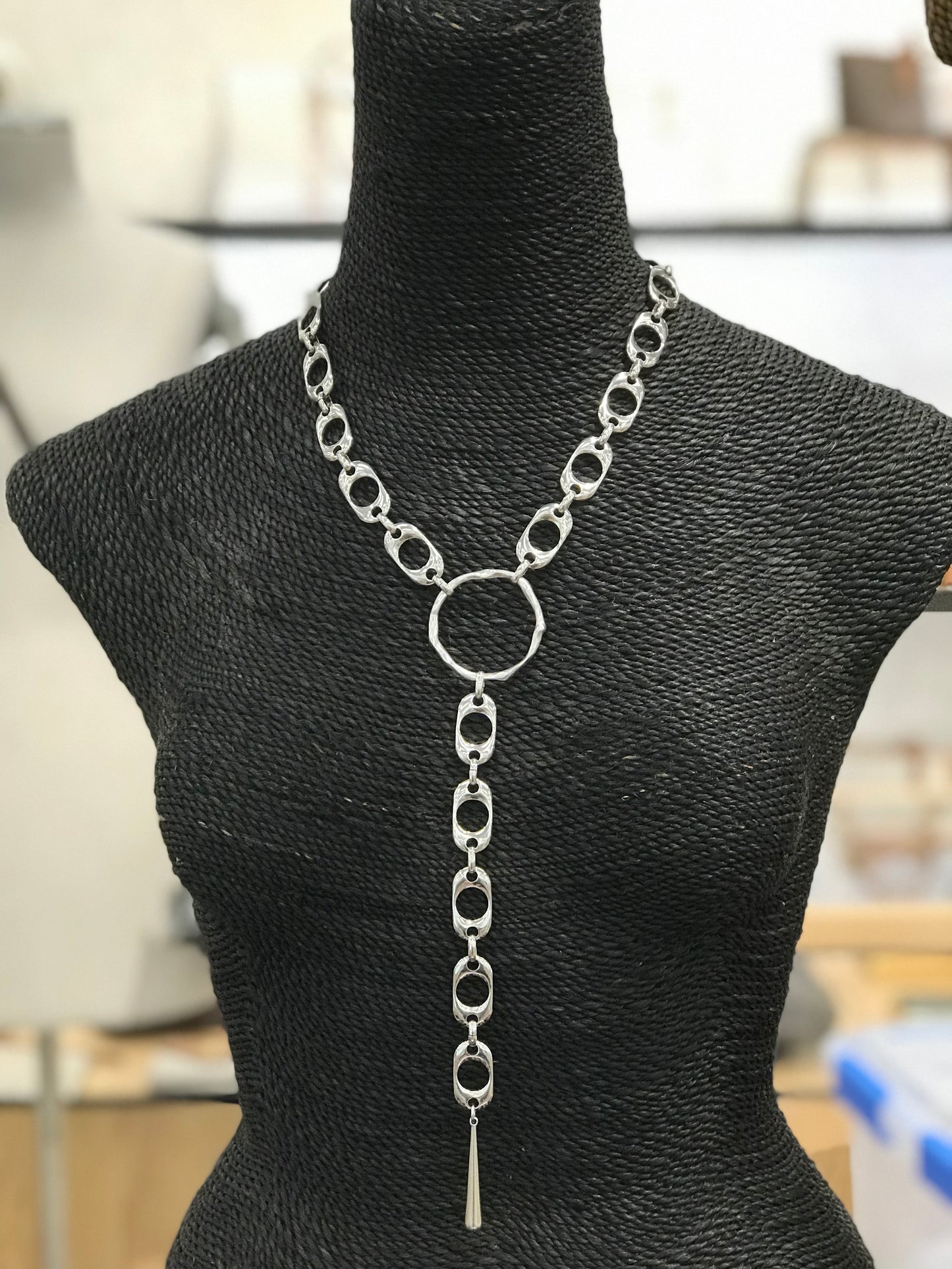 Boho Silver Beyond Necklace